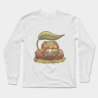 Cute Cozy Frog Long Sleeve T-Shirt